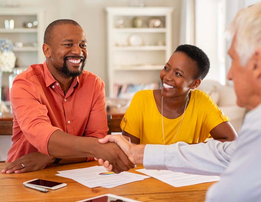 Couple Discissing Guardianship